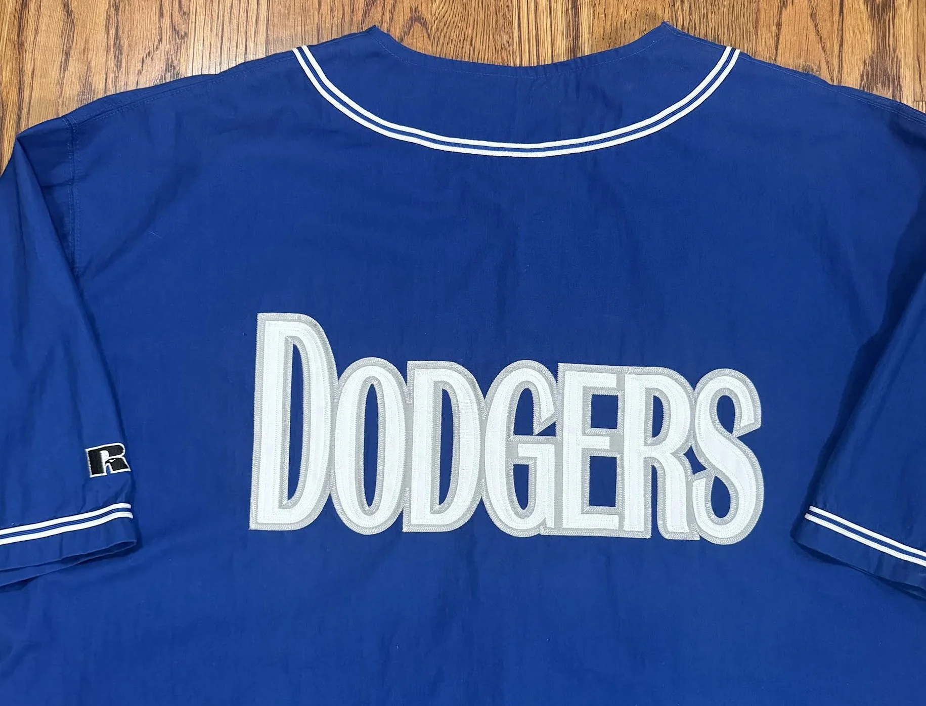 Vintage Russell Athletic Los Angeles Dodgers Full Zip Jersey (Size
